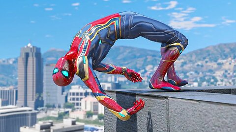 GTA 5 Spiderman Epic Stunts/Fails/Ragdolls with winfrey gaming Ep 38( spider man funny moment)