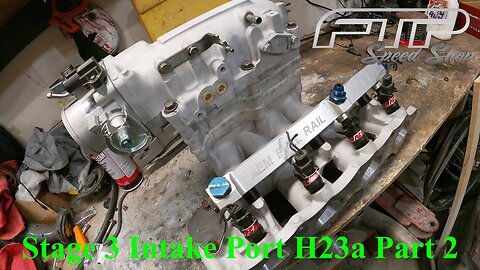 H23 Vtec Stage 3 Intake Port Part 2