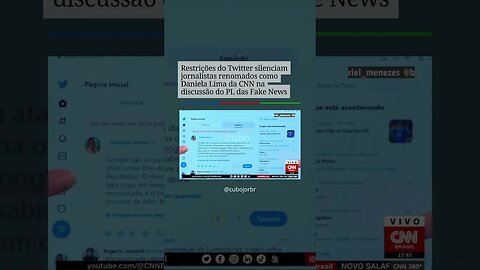 Restrições silenciam jornalistas renomados como Daniela Lima da CNN na discussão do PL das Fake News