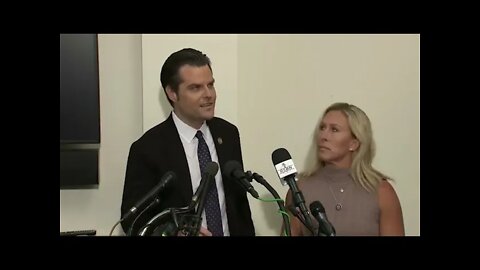 Matt Gaetz and Marjorie Taylor Greene Expose the Truth About January 6 FULL PRESS CONFERENCE