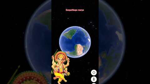 I Found Ganeshji on Google Earth Studio🌍|Scary in google #googleearth #Shorts#scary#finduniqueworld