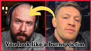 Conor McGregor Destroys True Geordie (you look like a burns victim mate) - BIG BEEF!!!!!