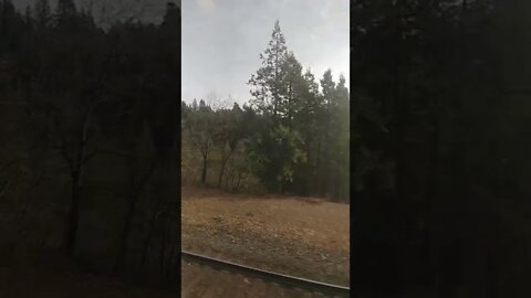 Amtrak California Zephyr in the Sierras