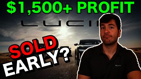 I Made $1,500+ on LCID, But Could Have Made More...