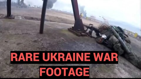 VERY RARE FOOTAGE FILMED BY THE RUSSIANS IN THE FIRST DAYS OF THE UKRAINE WAR- FILMED IN HOSTOMEL