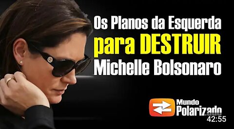 Revelados os planos da Esquerda para DESTRUIR Michelle Bolsonaro!