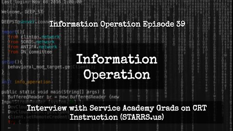 IO Episode 39 - Interview with Service Academy Grads (STARRS.us) on CRT Instruction