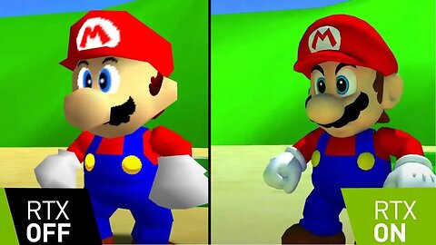 Super Mario 64 BUT with RTX! (Render96)