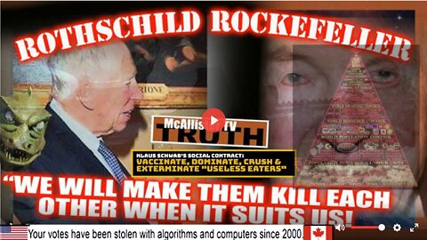 ROTHSCHILD ROCKEFELLER COVENANT! "THEIR CHILDREN WILL BE BORN DEAD!" SHAPESHIFTING PEDIATRICIAN!