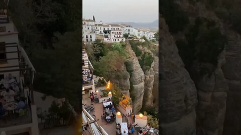 Puente Nuevo, Ronda - Andalusia. This bridge began to be built in 1759 and took 34 years to build.