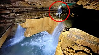 Hidden Underground Waterfalls!