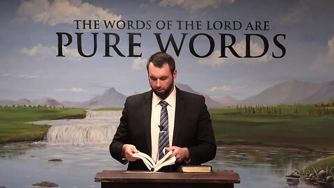 John 9 - Evangelist Urbanek | Pure Words Baptist Church