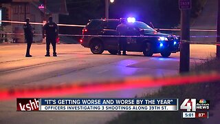 Residents along 39th Street concerned after weekend violence