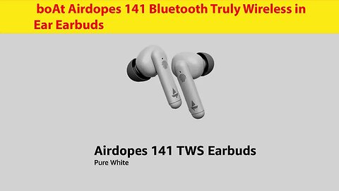 boat Airdodes 141 How To Use - boat Airdopes 141 Features👍😊 #boatairdopes141 #boatairdopes