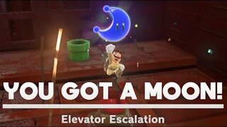 Super Mario Odyssey - Elevator Escalation Playthrough