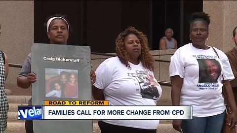 Families of those killed by Cleveland Police officers want changes to community policing plan