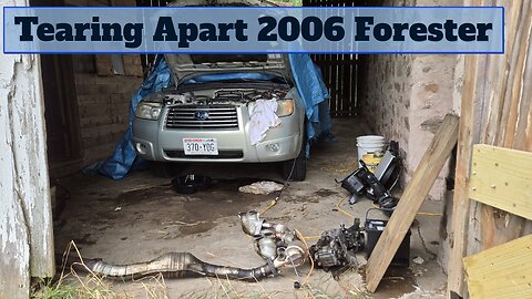 Repairing Barn Find Subaru - Day 2