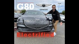 The 2023 Genesis Electrified G80 AWD Is a Totally New Surprisingly Cool EV Car