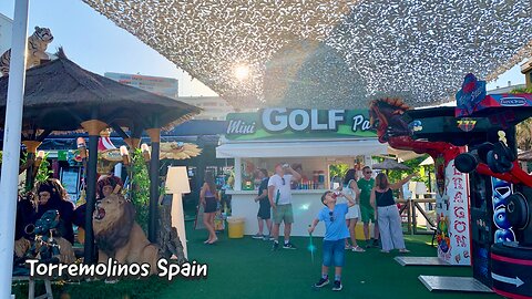 Mini Golf Park in Torremolinos Spain