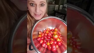 My favorite way to preserve that amazing tomato flavor for winter