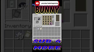 Bunny Banner | Minecraft