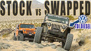 Home Built Diesel Swapped Wrangler VS. Modern Jeep Jk