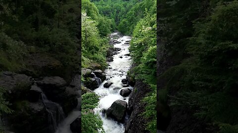 Nature's Lullaby: A Cozy Waterfall Hideaway