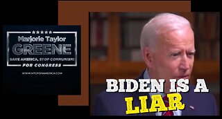 MTG Publishes BLISTERING VIDEO of Joe Biden Lying Repeatedly About Biden Crime Family Business