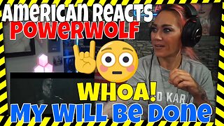 Powerwolf "My Will Be Done" | Reaction Video