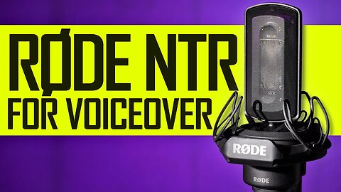 Ribbon Microphones for voice over? A Brief Intro to Ribbon Mics and Demo of the RODE NTR