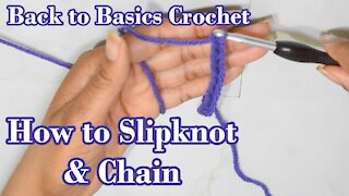 Back To Basics Crochet: How to Chain