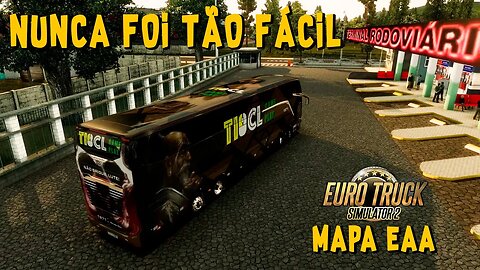 COMO JOGAR MOD BUS NO MAPA EAA - ETS2 V1.47