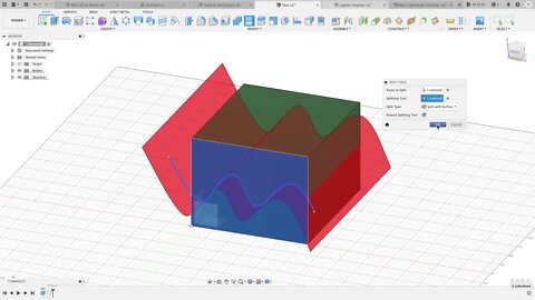 Fusion360 3D Part.20 (Split Face & Split Body). The absolute beginner tutorial help series.