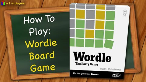 How to play the Wordle Board Game