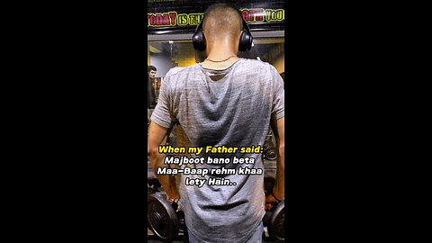 When my father said❤️ |Gym fitness |Gym exercise.