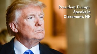 President Trump: Speaks in Claremont, NH 11.11.23