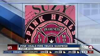 Pink Heals truck makes stop in Fort Myers