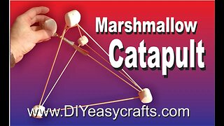 How to make a Marshmallow Catapult