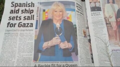 Creepy Queen Camilla's Barbie doll equated with Haitian cannibal Barbecue in sick symbolic matrix