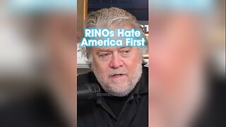 Steve Bannon: RINOs Like McConnell Made Themselves Enemies of Trump & America First - 1/25/24