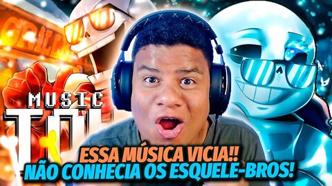 (VICIEI LEGAL!!) REAGINDO a Esquele-Bros | Sans e Papyrus (Undertale) | React Anime Pro