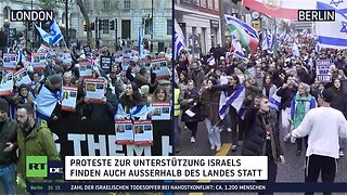 Weltweite Proteste setzten sich fort: Unterstützung Israels | Solidarität mit Palästina