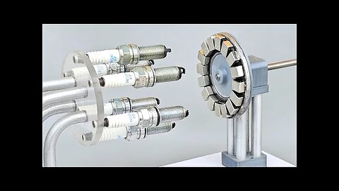 Making Powerful Spark Plug Using Motor