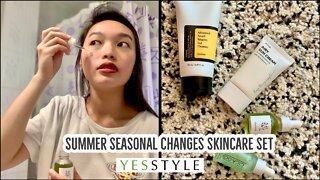 YesStyle Summer Seasonal Changes Skincare Set Unboxing