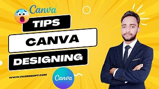 Canva Beginner Tutorial in Hindi | Design Tips 2023 | Fixers Soft