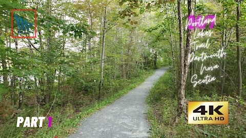 Portland Lakes Trail - Dartmouth Nova Scotia - 4K Walks #relaxingafternoonwalk