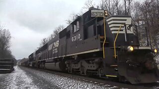 A few trains in Grapeville Pa