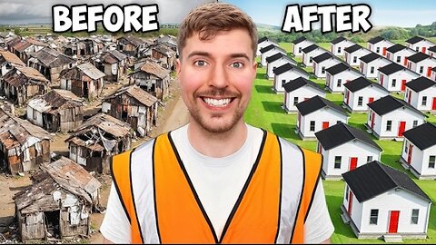 I built 100 Houses And Give Them Away