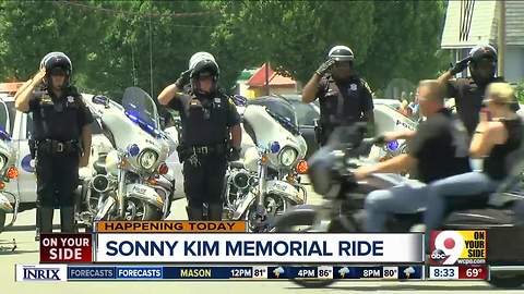 The annual Sonny Kim Memorial Ride celebrates the life and service of Ofc. Kim.