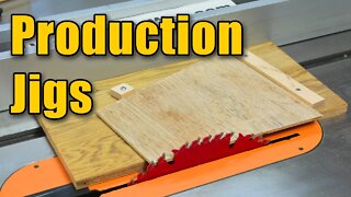 Making Production Jigs: Setting your Table Saw & Miter Saw for Repetitive Cuts
